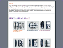Tablet Screenshot of mech-seal.com